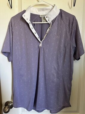 Ariat Lavender Short-Sleeve Show Shirt